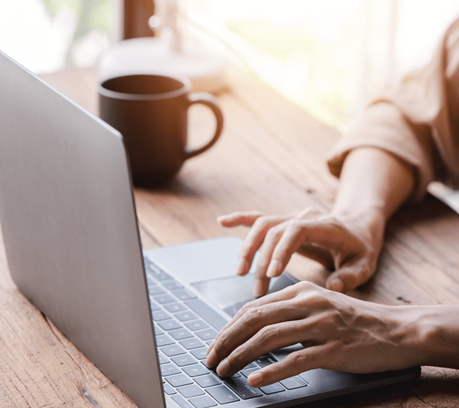 クライアントエリアで登録